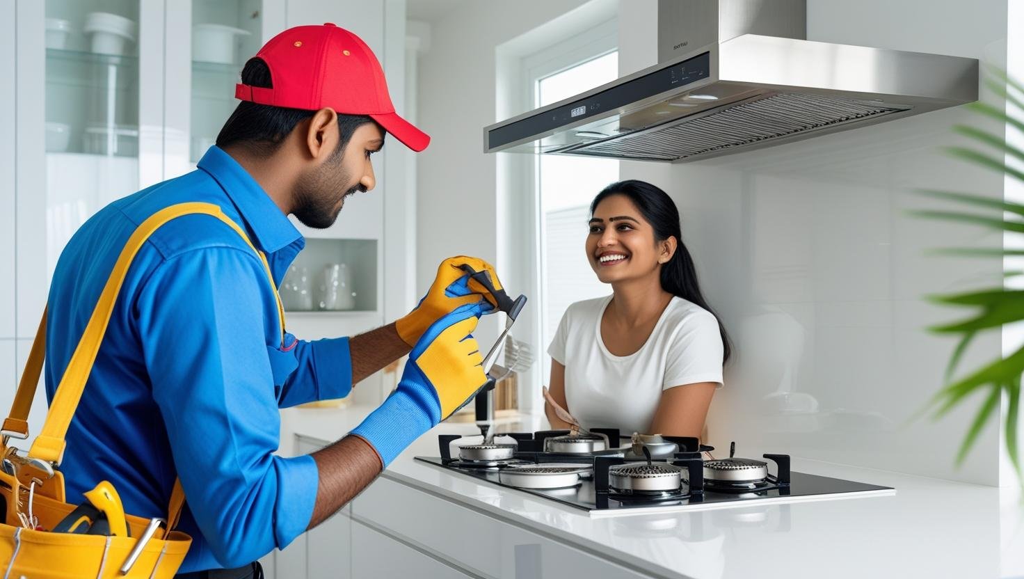 Faber chimney repair and installation service in Mumbai