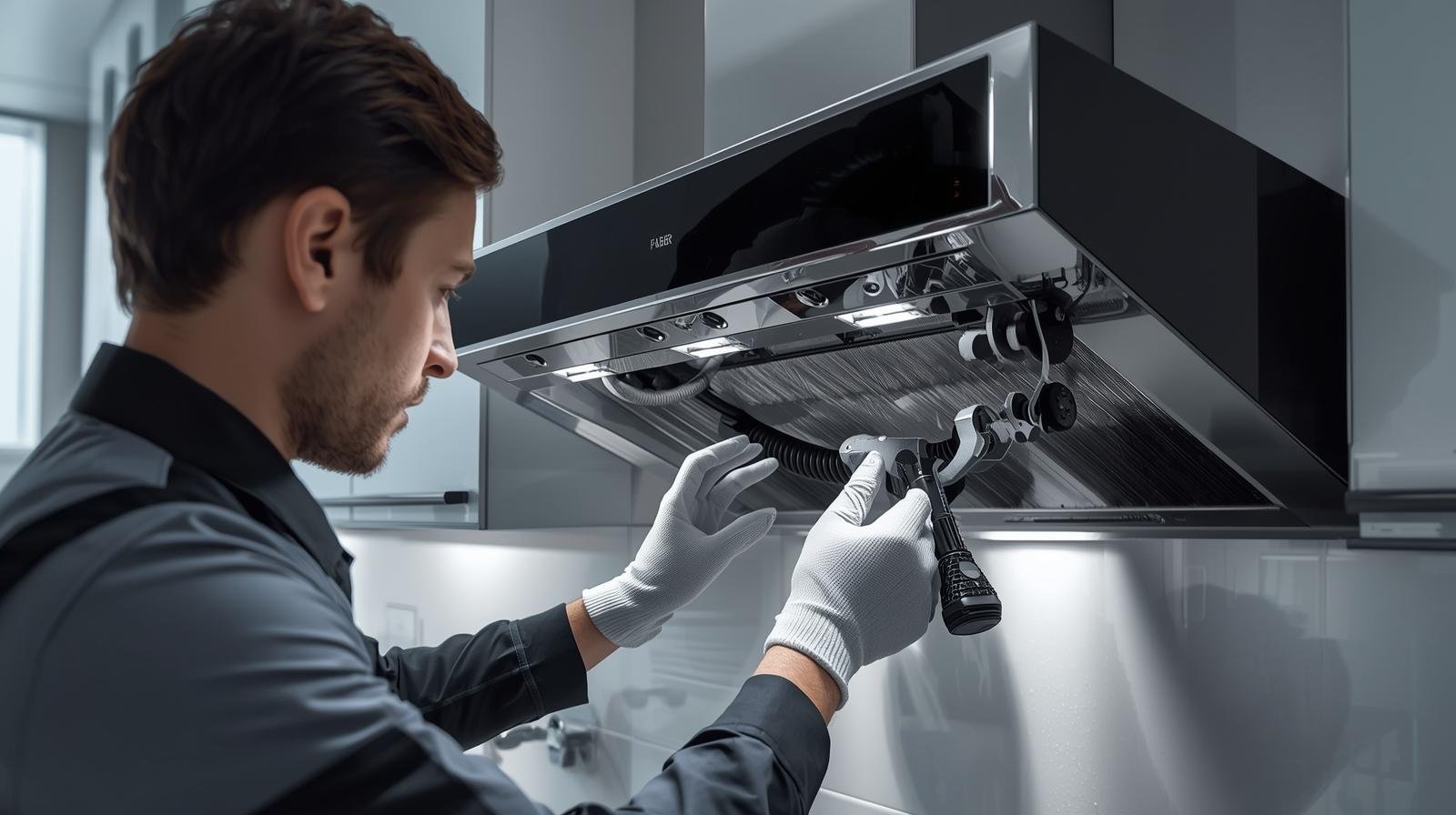 Faber service centre in navi mumbai chimney repair technician fixing kitchen chimney – Call 18002671544