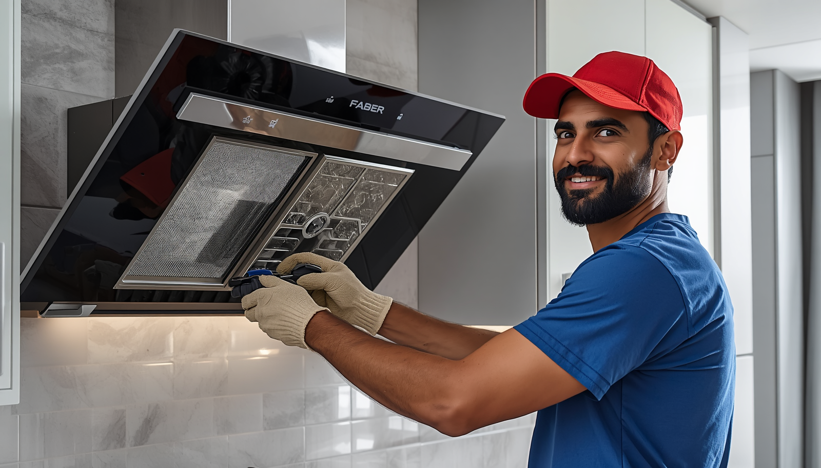 Doorstep Faber chimney maintenance service Goregaon