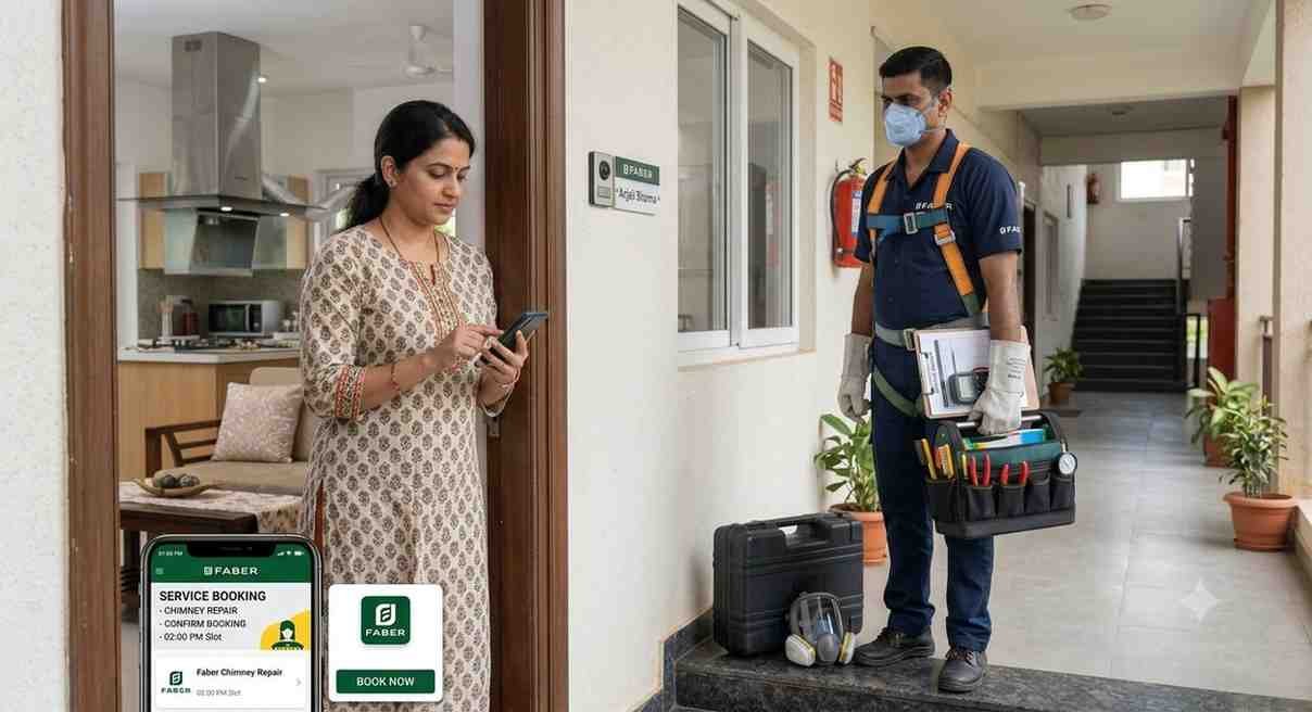 Doorstep Faber appliance service in Bangalore