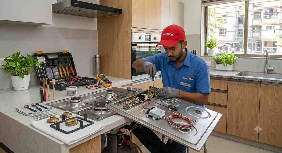 Faber hob ignition repair in Vile Parle