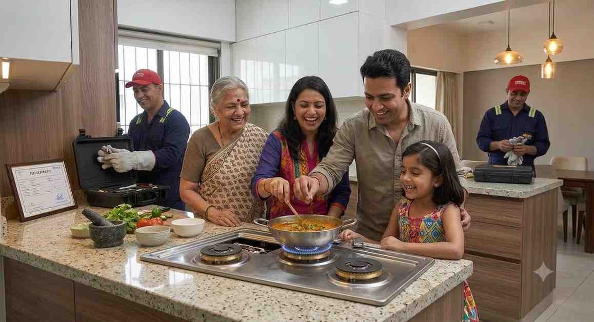 Faber hob repair near me service coverage Vile Parle