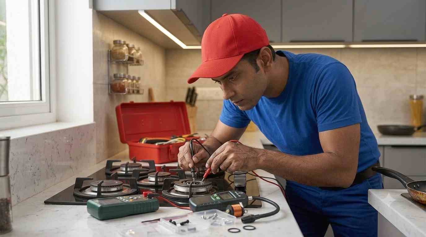 Faber hob gas leak inspection service